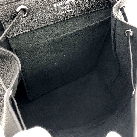 Louis Vuitton Lock Me Backpack Rucksack Noir Black Silver Hardware - Picture 5 of 12